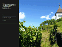 Tablet Screenshot of baumgartner-immo.ch